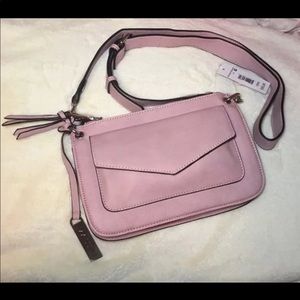 Massini Millennial Pink Crossbody Purse